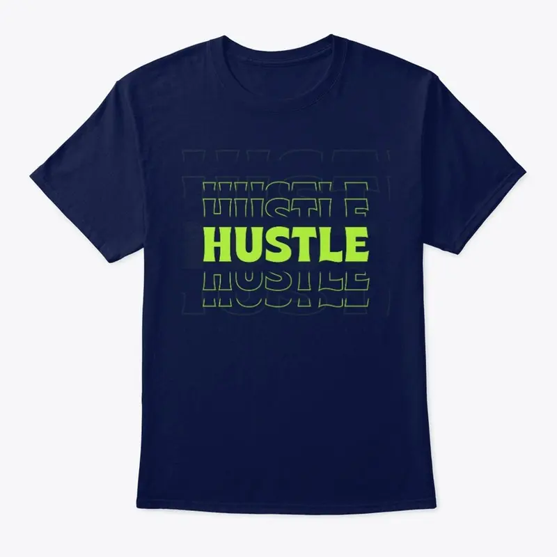 RetBranche Hustle Tshirt Design